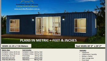 4 bedroom shipping container home